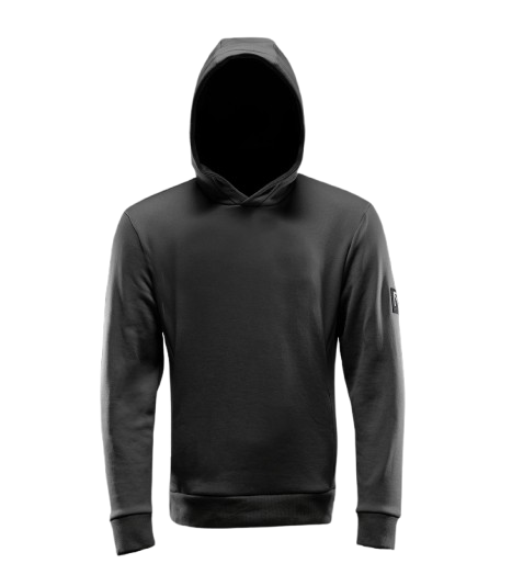 Barda Hoodie Up Steel  Front  Rovor Sport