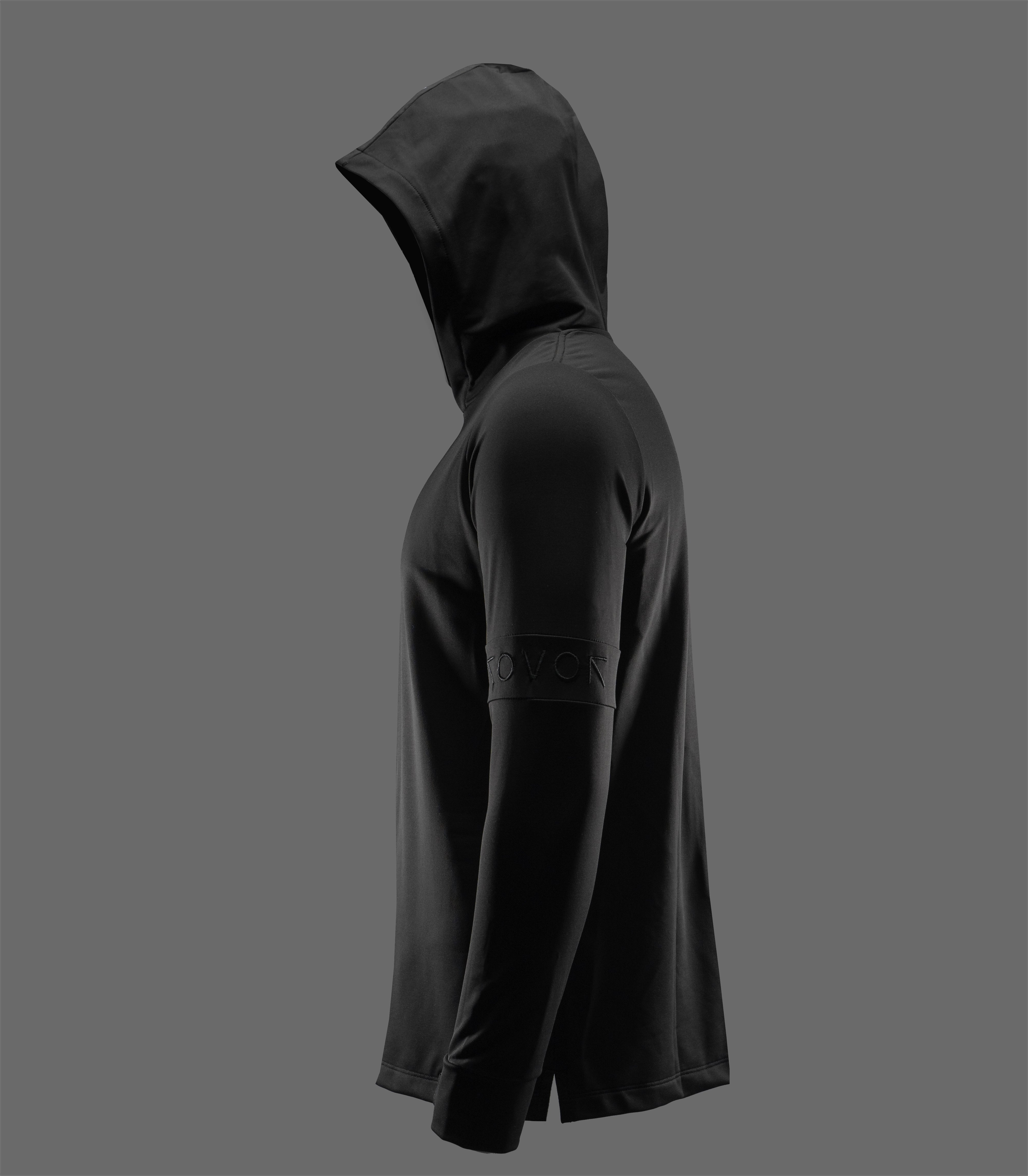 L 新品 FCRB 19AW UNDER LAYER HOODIE BLACK-